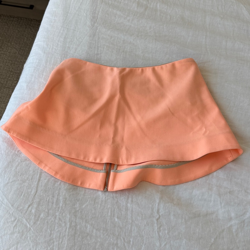 Elizabeth and James Peach Crop Top